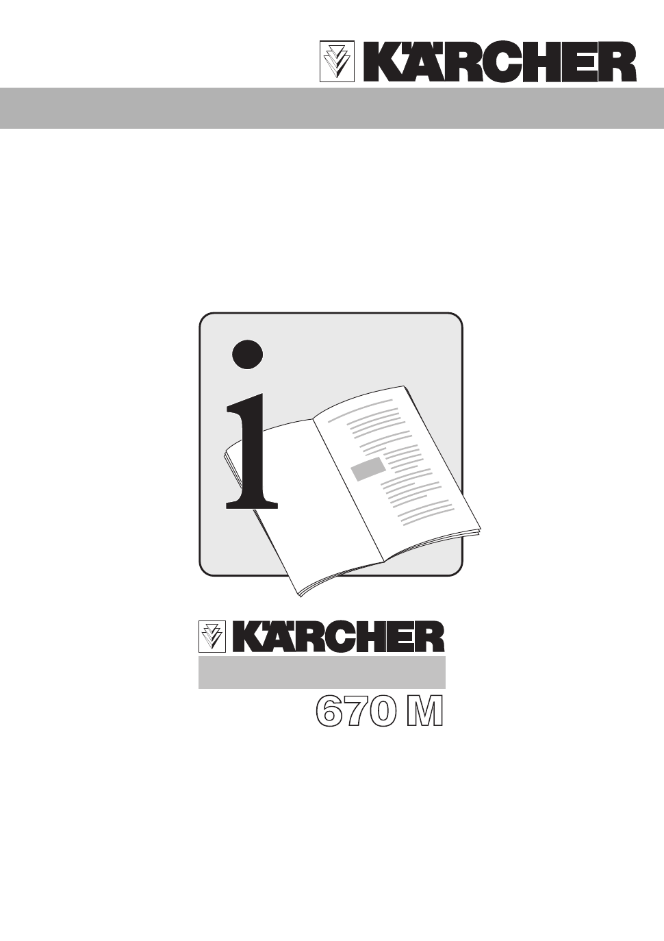 Karcher k 395 m user manual download